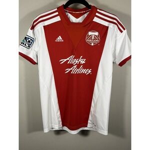 ADIDAS Portland Timbers 2013 Red Away MLS Soccer Jersey Shirt YOUTH Large
